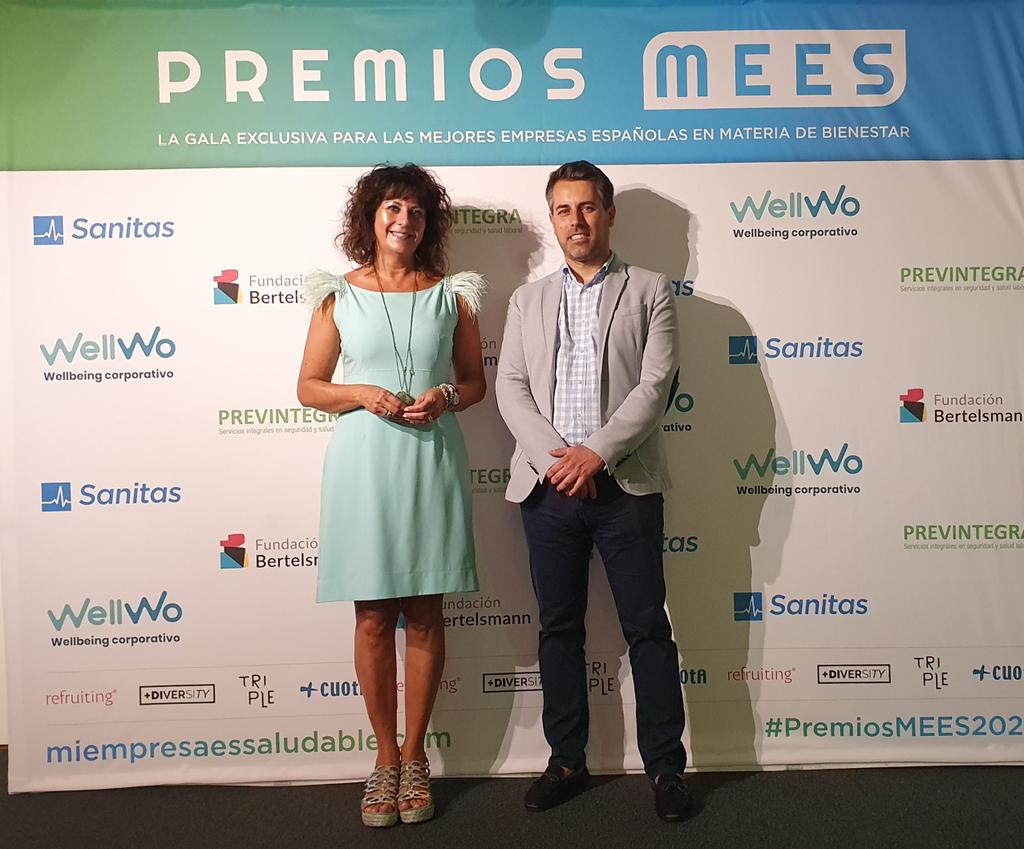 Gala de entrega de los #PremiosMEES2023 organizados por <a href="/empsaludables/">Mi Empresa Es Saludable</a> que reconocen las mejores prácticas e iniciativas en el bienestar laboral corporativo.

Unos premios en los que #FraternidadMuprespa ha formado parte del jurado a través de <a href="/nfdezlaviada/">Natalia Fdez. Laviada</a>

<a href="/MutuaFM/">Fraternidad-Muprespa</a>