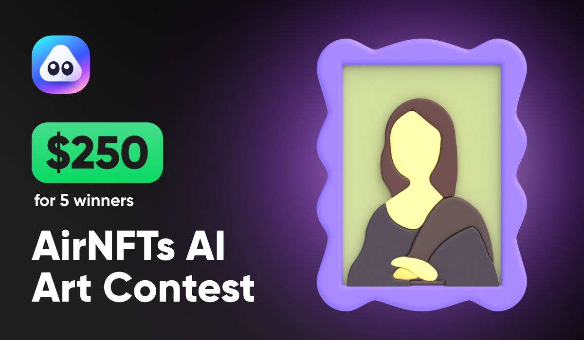 Hey friends!

We have launched an AI Art contest on <a href="/creaticles/">Creaticles 💯</a> for all our #AI enthusiasts and talented artists 🎨

$250 in rewards pool shared by 5 winners 🏆

It's time to unleash your creativity with #AIart  🎭🔥

For more detail and to participate 👇🏻
app.creaticles.com/requests/137/12