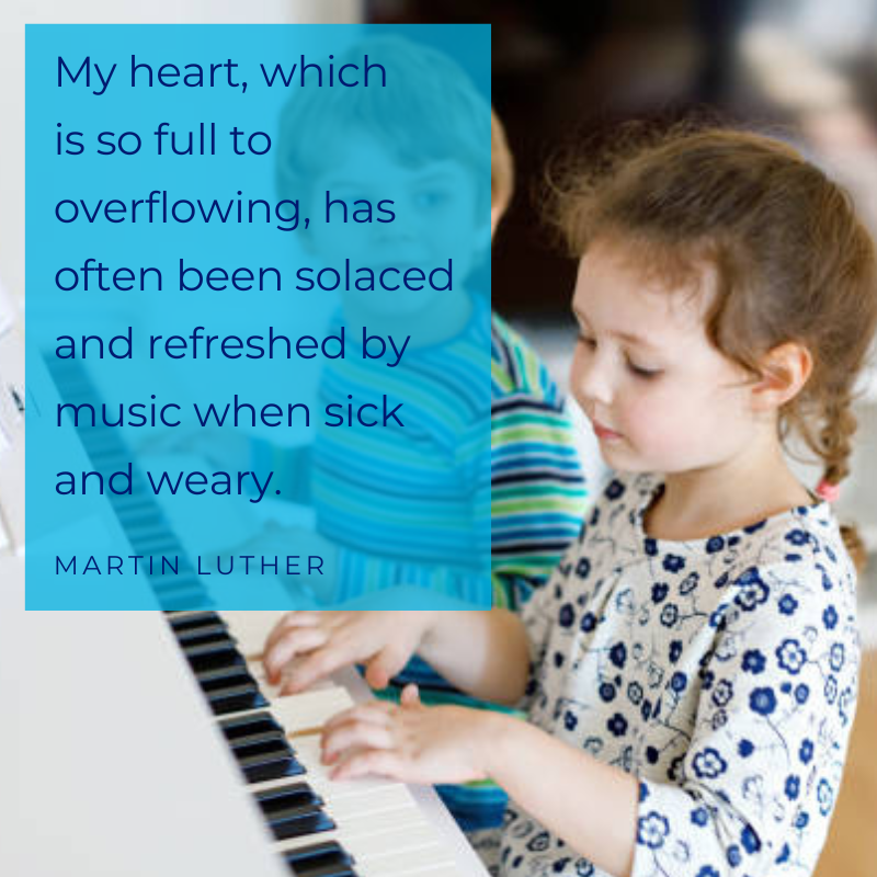 'My heart, which is so full to overflowing, has often been solaced and refreshed by music when sick and weary.' 
- Martin Luther

#music #inspirationalquote #quote #quotes #musicquote #quoteoftheday