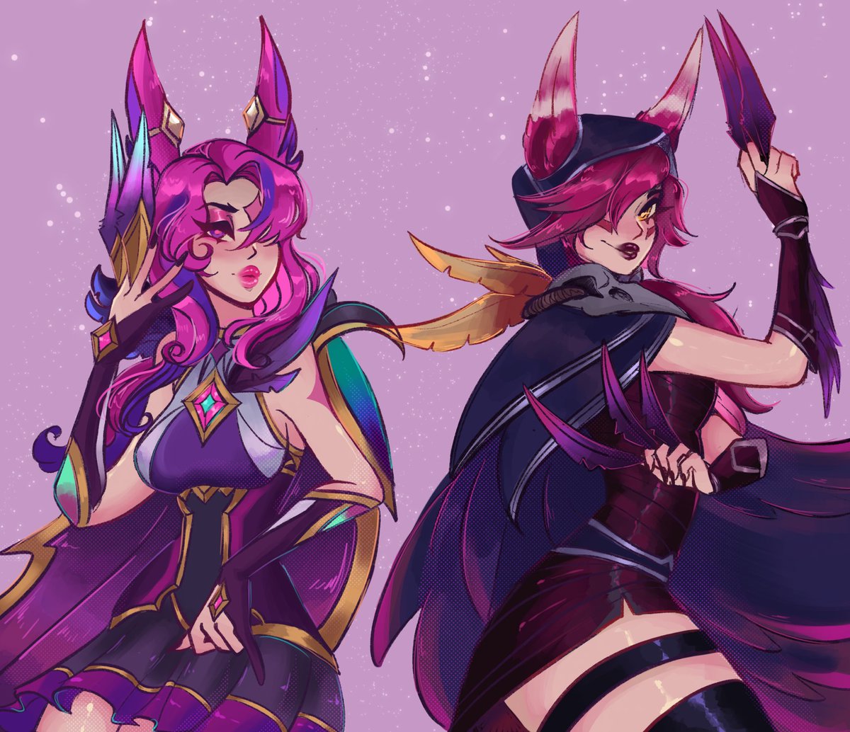「Xayah my beloved #LeagueOfLegends」|Missdoodlesalot 🚀 PAX East Bostonのイラスト