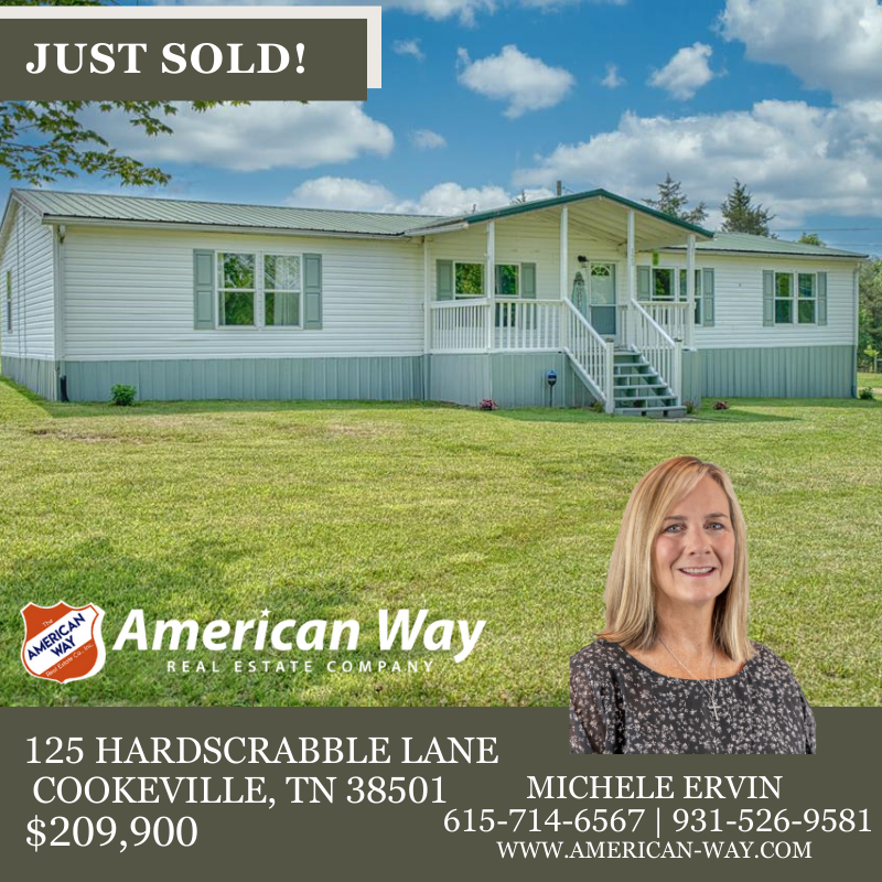 ‼️SOLD‼️
✨Check out this fantastic sale! ✨
Contact American Way to get your home SOLD🏡
📞931-526-9581
zcu.io/4RTG
#AmericanWayRealEstate #CookevilleTN #TNRealEstate #SOLD #MicheleErvinAmericanWayRealtor