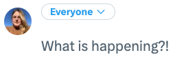 The panic this prompt induces is a pretty accurate reflection of how living in 2023 feels