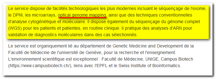 $BNGO - Bionano

Geneva University Hospitals, Switzerland, are looking for one or more Clinical doctors to work in Genetics and Cytogenetics.

These(this) are permanent positions - Start date 1-Jan-2024.

Extract from the job description :  we have the latest technologies,…