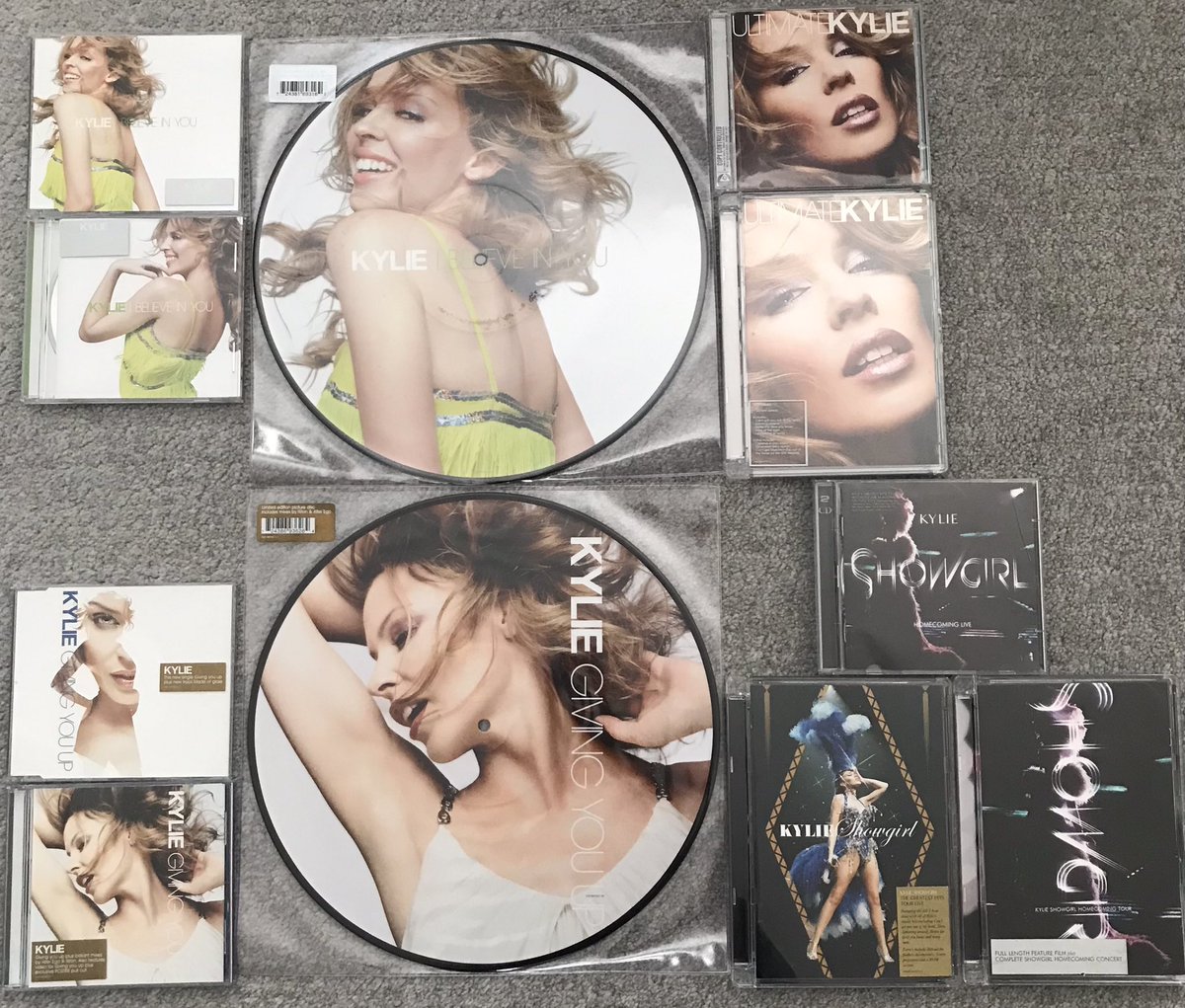 Kylie Collection Part 3 #LightYears #Fever #BodyLanguage #UltimateKylie @kylieminogue 💿