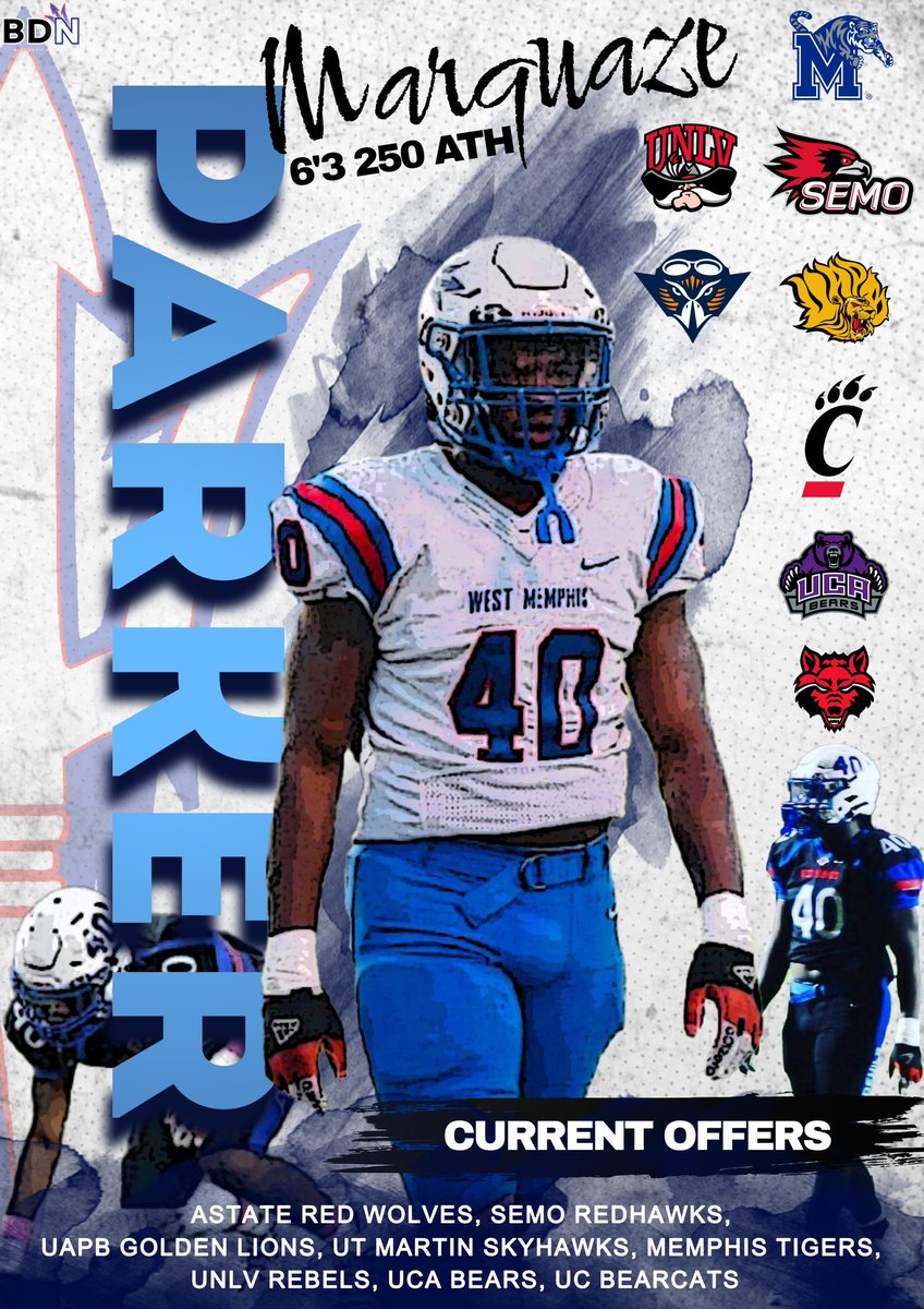 🌟🏈‼️MARQUAZE PARKER‼️🏈🌟
Upcoming 2024 Senior!

We are so proud of you‼️ #ForksUp