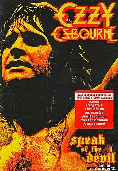 💥
#NowWatching Speak of the Devil, a live video by 🇬🇧 heavy metal vocalist #OzzyOsbourne, released in DVD Jul 17, 2012. This video release features an outdoor live performance recorded on 23 Jun 1982, at Irvine Meadows Amphitheatre
@OzzyOsbourne #liveconcerts #NowPlaying