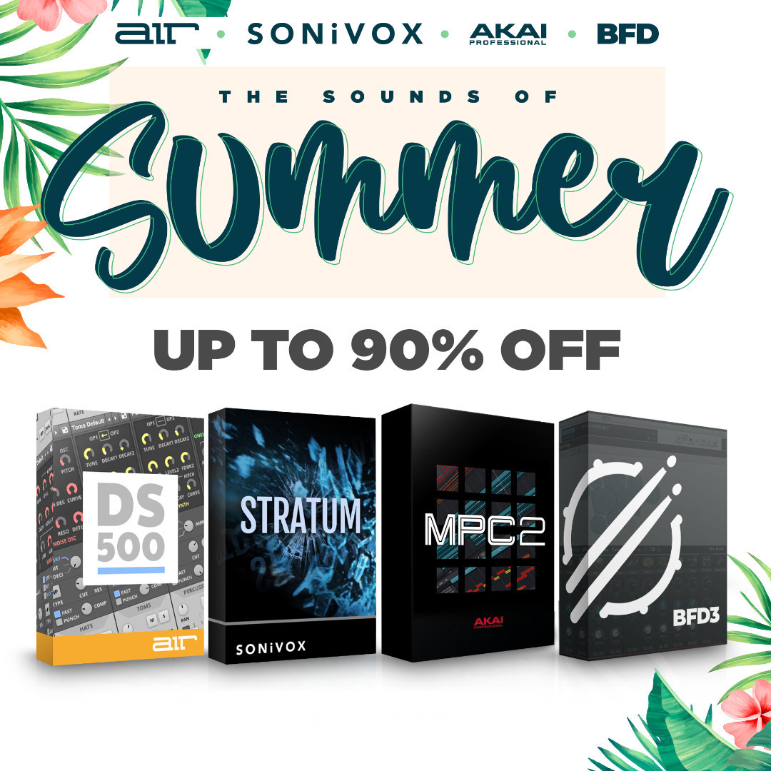 Sounds of Summer ☀️  | Up to 90% off 100+  products!

Get The Deals: 
inmusic.to/summer