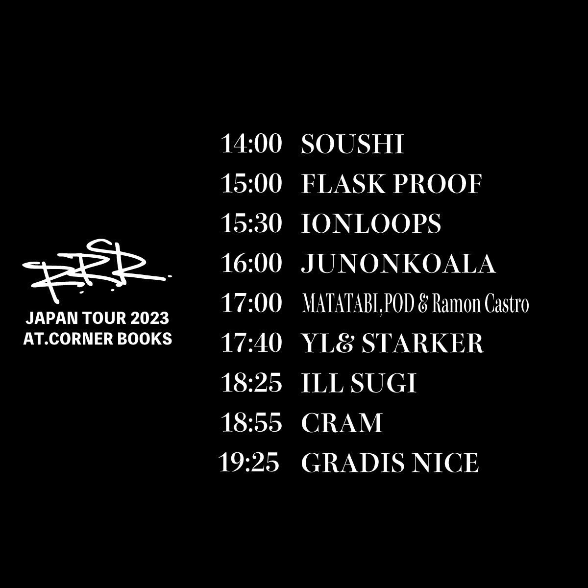 RRR JAPAN TOURにTEAMで出演します！