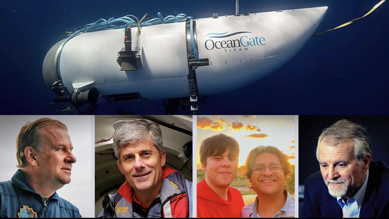 Weather Updates PK on X: "🚨 Breaking News: All five people onboard on #Submersible are all very sadly died, Ocean gate confirms. Debris Found just 1600ft away from Titanic's Wreckage. https://t.co/jUs0Uk4feG" /