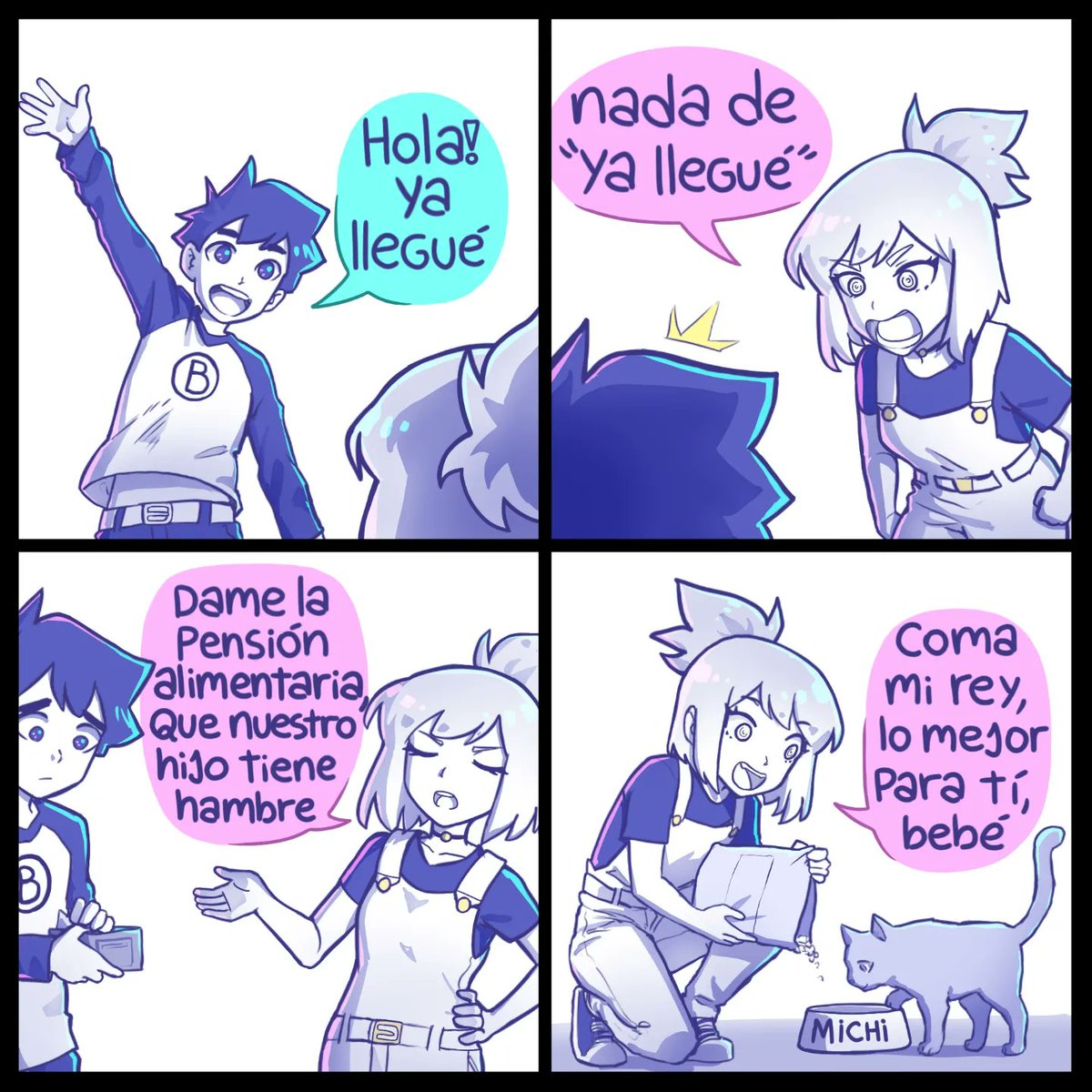 Hay que ser padres responsables :'3

PD: no te olvides de seguirme ;3 es gratis

#viñetas #comics #comicespañol #historieta #chistes  #humor #memes #entretenimiento #xd #uwu #amor #parejas #pareja #novios #gatos #michi #serotonina #felicidad #pala #trabajar #7u7