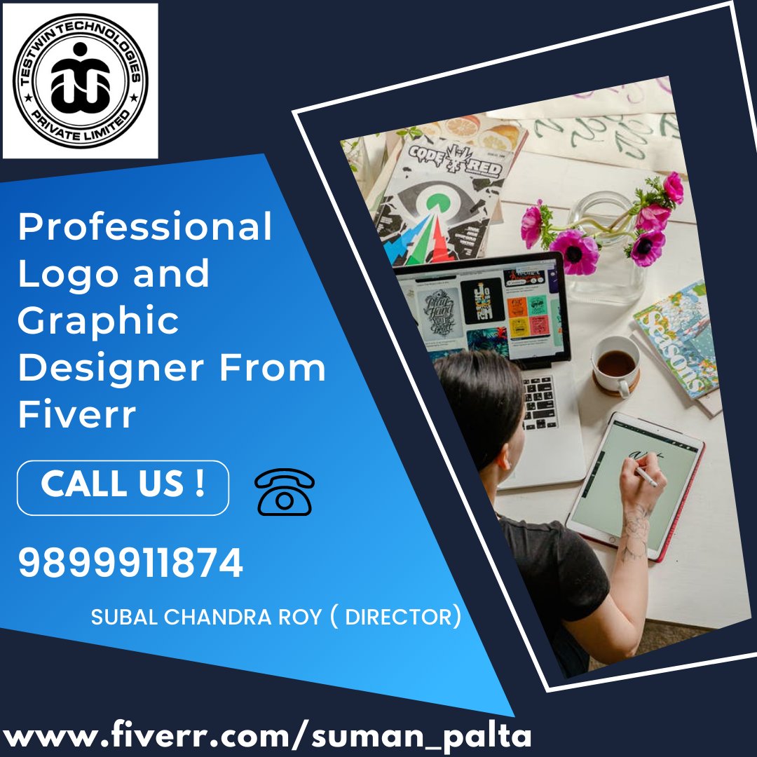testwintech's tweet photo. Are you searching for the best logo designer on Fiverr? Just check out...
Fiverr - https://t.co/8RFAxG7ZUF
https://t.co/TICVsIPyeE
https://t.co/926K4eyUSo
Or call us directly at  9899911874
#FlyerDesignService #LogoDesign #Branding #GraphicDesign #BusinessGrowth #Professional https://t.co/TtrPllHO9A