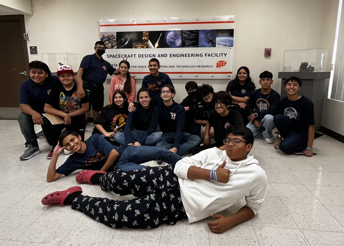 It’s been a busy week here @RiversideMS1971 . Thanks to a partnership with #NASA & @UTEP, our Rebels are participating in a 2 week Aerospace camp full of hands on & engaging activities. Mark my words…these pictures of full of future Engineers!!! #ForTheValley @FORtheValley_DM