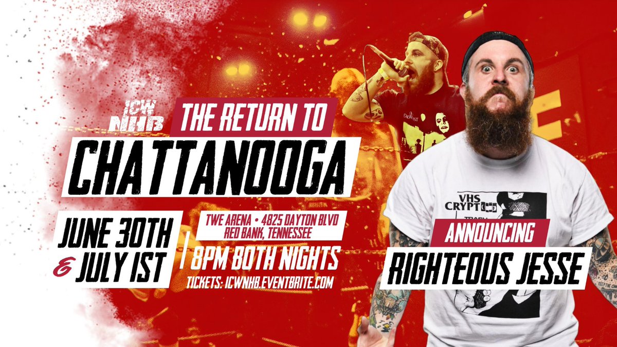 CHATTANOOGA.
MAXIMUM OUTPUT.
ALL FUCKING WEEKEND.
6/30 & 7/1.
