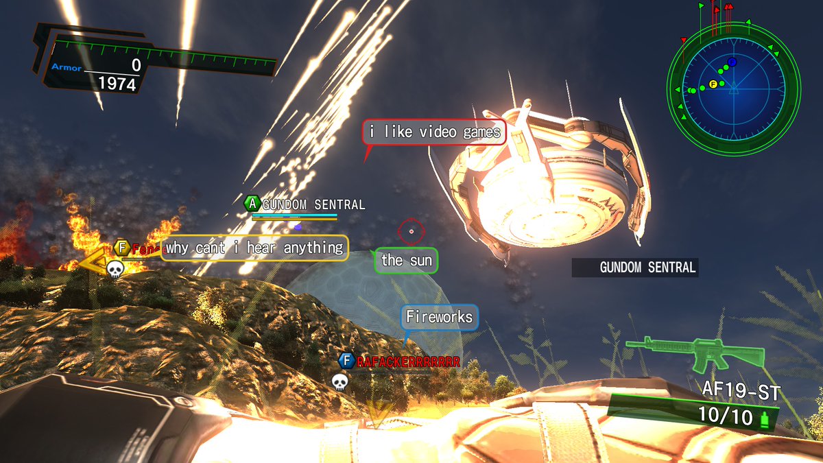I got launched into the sky #EarthDefenseForce #EDF