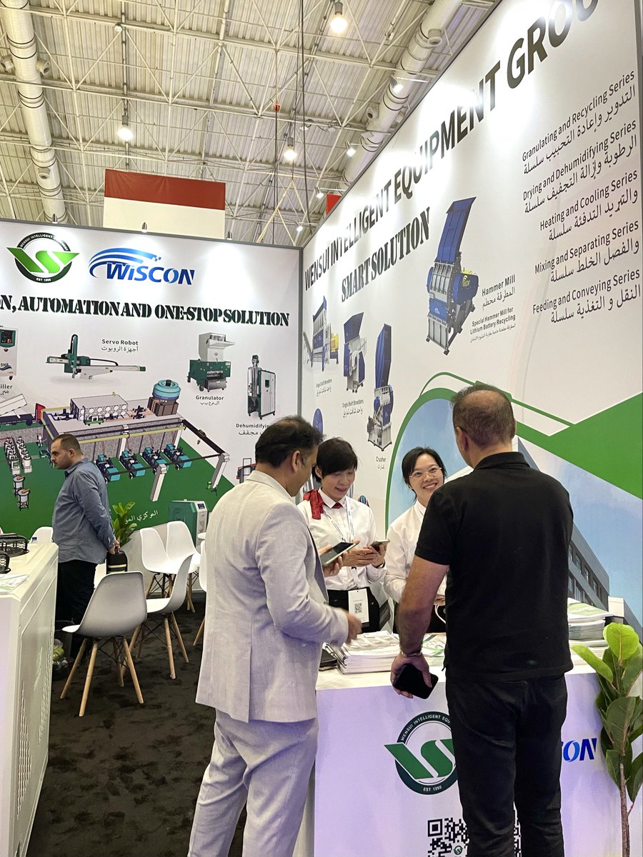 Our first participation at the Saudi PPPP Exhibition was a huge success! We had the pleasure of meeting local customers and we cannot wait to return next year!

#SaudiPPPP #saudiarabia #plasticindustry #tradeshow #exhibition #machines #equipment