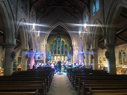 PBishopsBrass's tweet photo. AMAZING NEW CHOIR! We were delighted to perform alongside them at #StMargarets #ParishChurch #Swinton on this day last year! #DoncasterVoices https://t.co/OOg662e6Zy