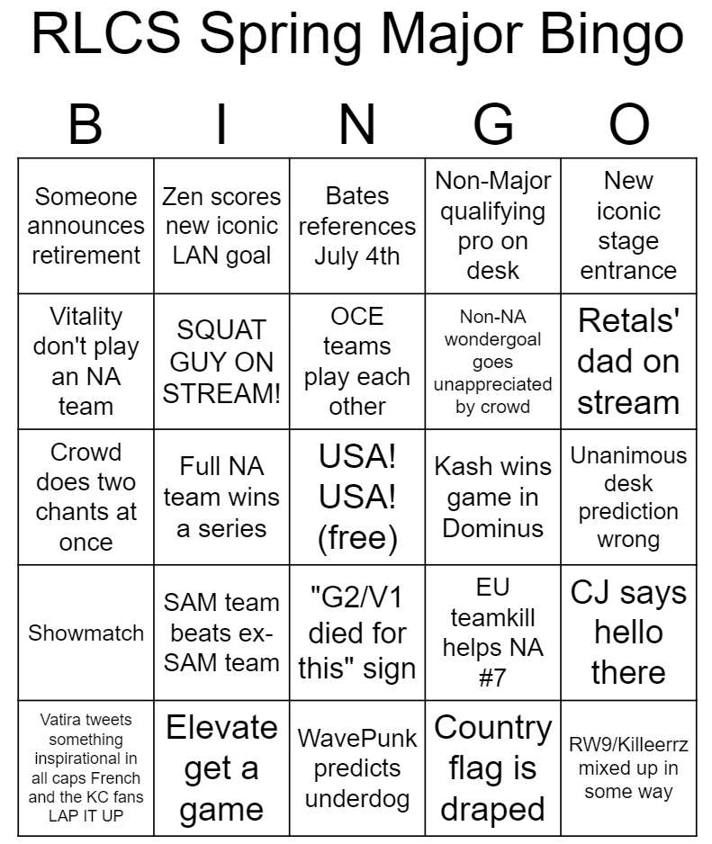JarxJam's tweet photo. That's a bingo!
#SubParBingo https://t.co/08ihUJ8gAw
