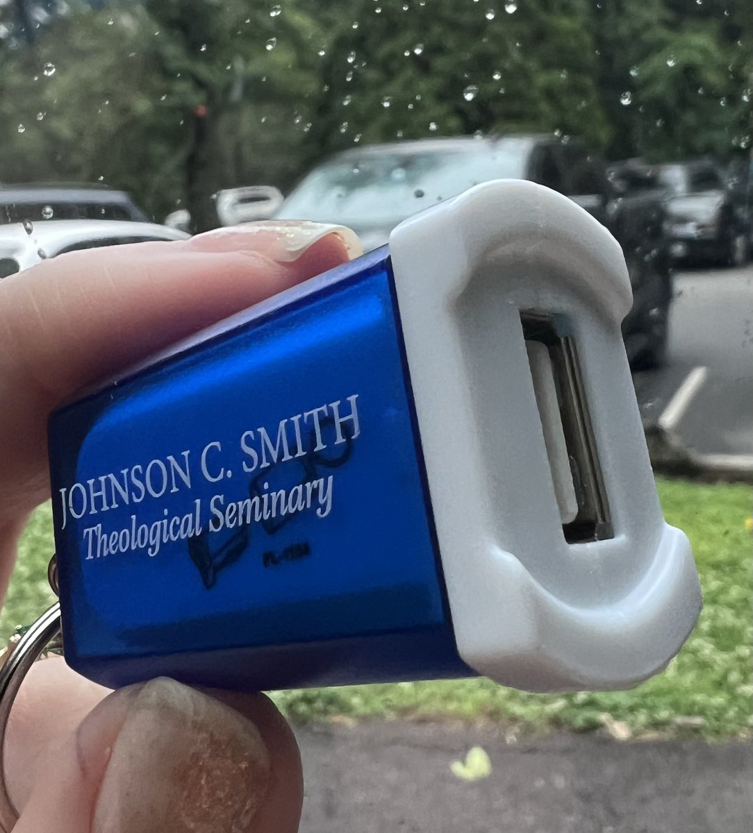beckydurham's tweet photo. Picked this up at a swag table. Went on a quest to figure out what the heck it is. “Gather ‘round young people of #montreatwm23 and help your elder out!” https://t.co/lypzDbzclY