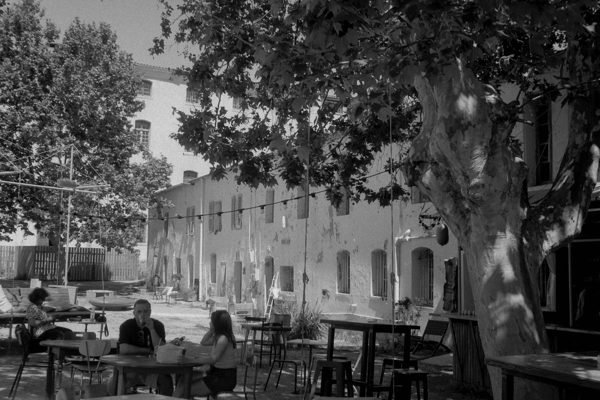 The Citadel courtyard, Ajaccio. Olympus Trip 35, HP5+. It was the light catching the buildings in the courtyard that made we want to capture this image. #believeinfilm #filmphotography #blackandwhitephotography #ilfordphoto #OlympusTrip35