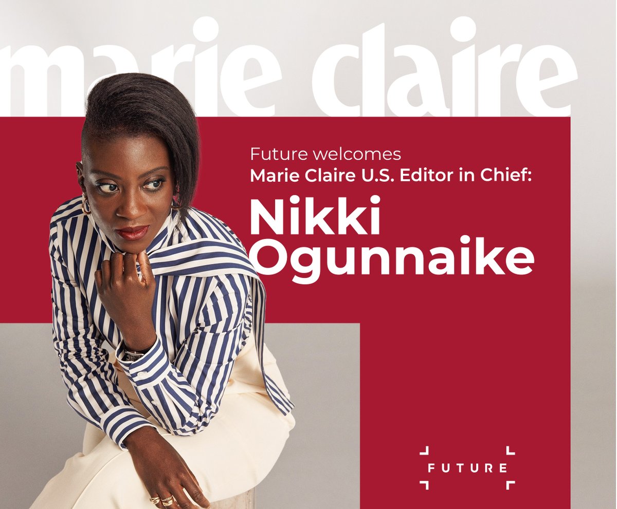 Future (@futureplc) on Twitter photo We are thrilled to welcome <a href="/NikkiOgun/">Nikki Ogunnaike</a> to the Future family, our new Editor in Chief, <a href="/marieclaire/">Marie Claire</a>. With over a decade of experience at premier fashion titles, Nikki's deep expertise will take our Women's Network into a new era. Find out more: futureplc.com/blog/nikki-ogu… We are thrilled to welcome <a href="/NikkiOgun/">Nikki Ogunnaike</a> to the Future family, our new Editor in Chief, <a href="/marieclaire/">Marie Claire</a>. With over a decade of experience at premier fashion titles, Nikki's deep expertise will take our Women's Network into a new era. Find out more: futureplc.com/blog/nikki-ogu…
