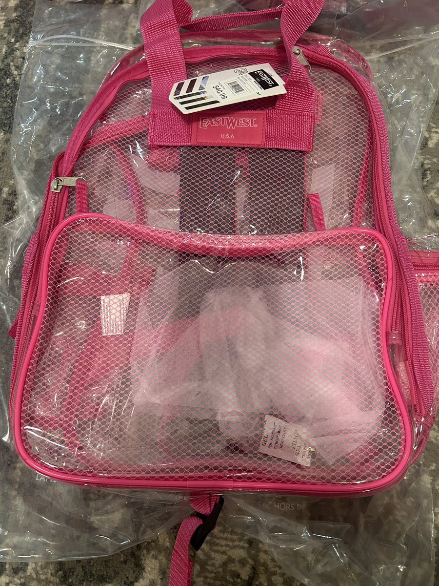 DG_Inspections's tweet image. With more and more schools requiring clear backpacks this school year, I now have clear backpacks available for the school year $18.99. Feel free to message me personally or visit our online store.  #amazonfba #investing #clearbackpack #Classof2023