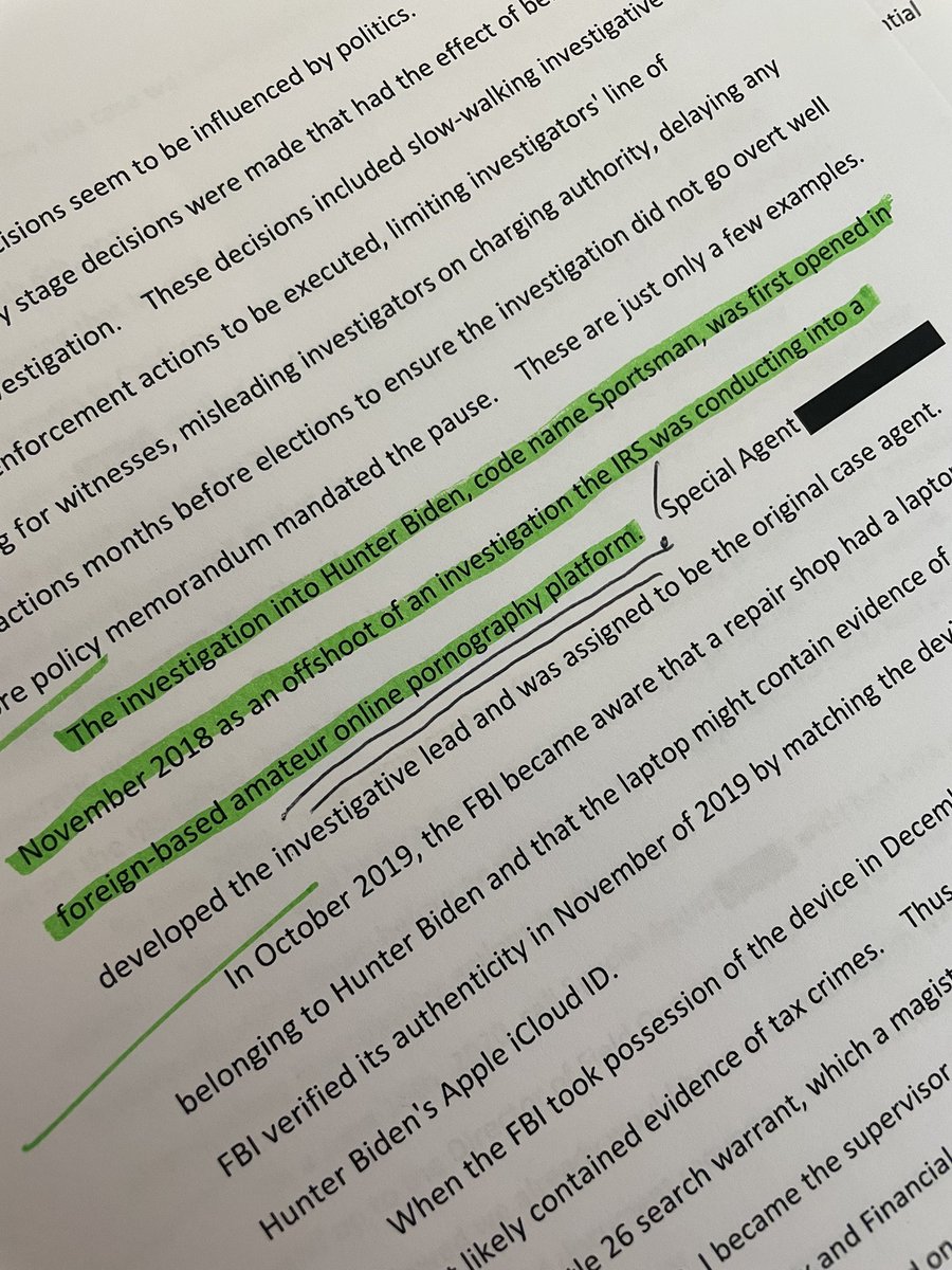 SchmittNYC's tweet image. WTF???  Little nugget from the 14 hour deposition of IRS whistleblower Gary Shapley…