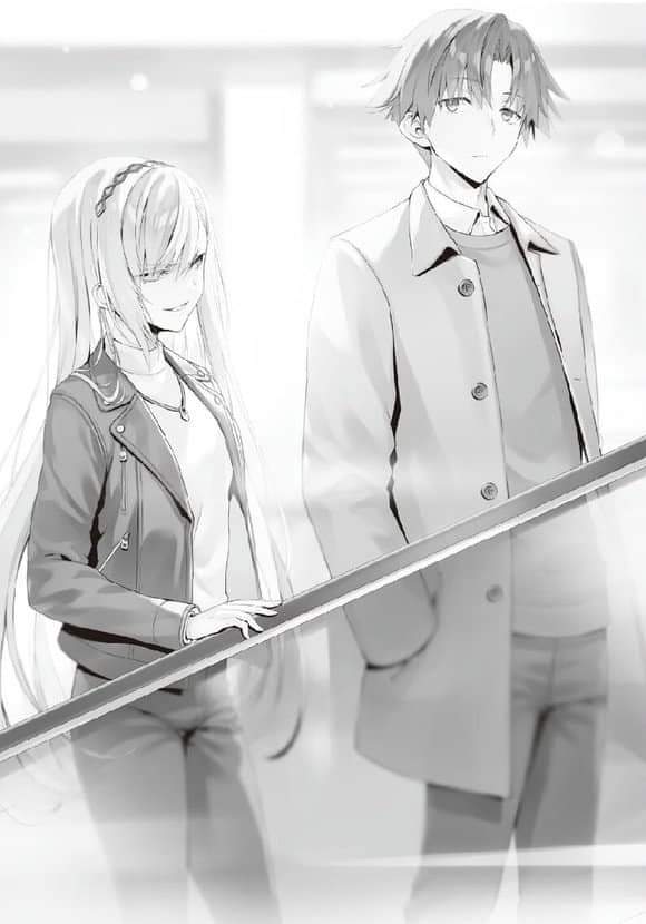 Socio_BC's tweet photo. OMG, COTE is definitely the light novel with the best quality illustrations! By the way, Kei looks stunning! No matter what anyone says, she is the best female character in COTE https://t.co/hW5m2JXpVp
