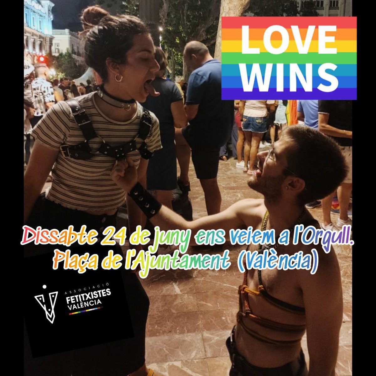 FetValencia's tweet photo. ESTE SABADO!!!

VALENCIA MAS FUERTE Q NUNCA!!!

♥️💙💚💛💜 https://t.co/7F0XgbRlhb