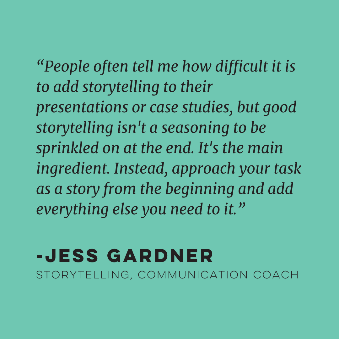 womentalkdesign's tweet photo. Jess Gardner is one of the brilliant speakers in the WTD community. And, she’s leading the conversation in our virtual community space this month.

Take a look at the advice she shared. Then, grab her storytelling checklist: https://t.co/1UxyUOT1wp https://t.co/Vxyv8EkXSh