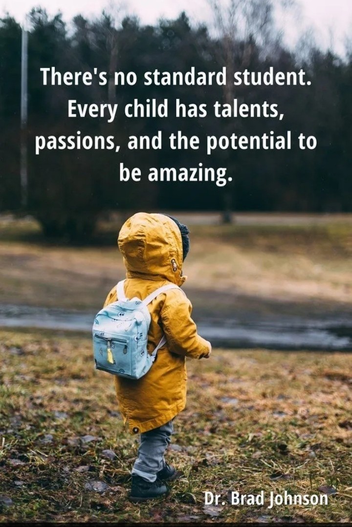 There's no standard child!