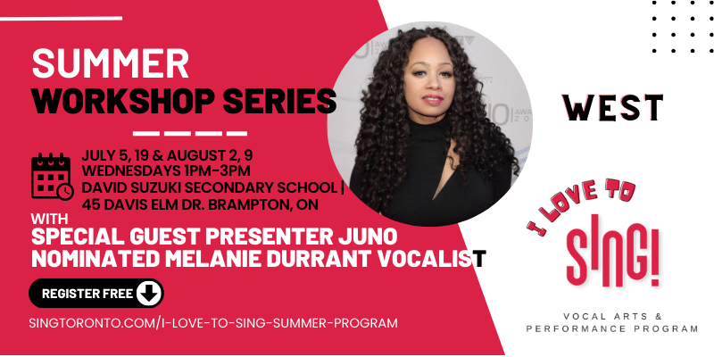 torontovocalartsfest (@singtoronto) on Twitter photo Melanie Durrant is a Canadian urban contemporary-style singer. <a href="/MelanieDurrant/">Melanie Durrant</a> has received multiple accolades throughout her career. Join her for a #YouthWorkshop July 5, 19, August 2 or 9th at <a href="/DavidSuzukiSS/">David Suzuki Secondary School</a> | #ILoveToSING
eventbrite.ca/e/i-love-to-si… Melanie Durrant is a Canadian urban contemporary-style singer. <a href="/MelanieDurrant/">Melanie Durrant</a> has received multiple accolades throughout her career. Join her for a #YouthWorkshop July 5, 19, August 2 or 9th at <a href="/DavidSuzukiSS/">David Suzuki Secondary School</a> | #ILoveToSING
eventbrite.ca/e/i-love-to-si…