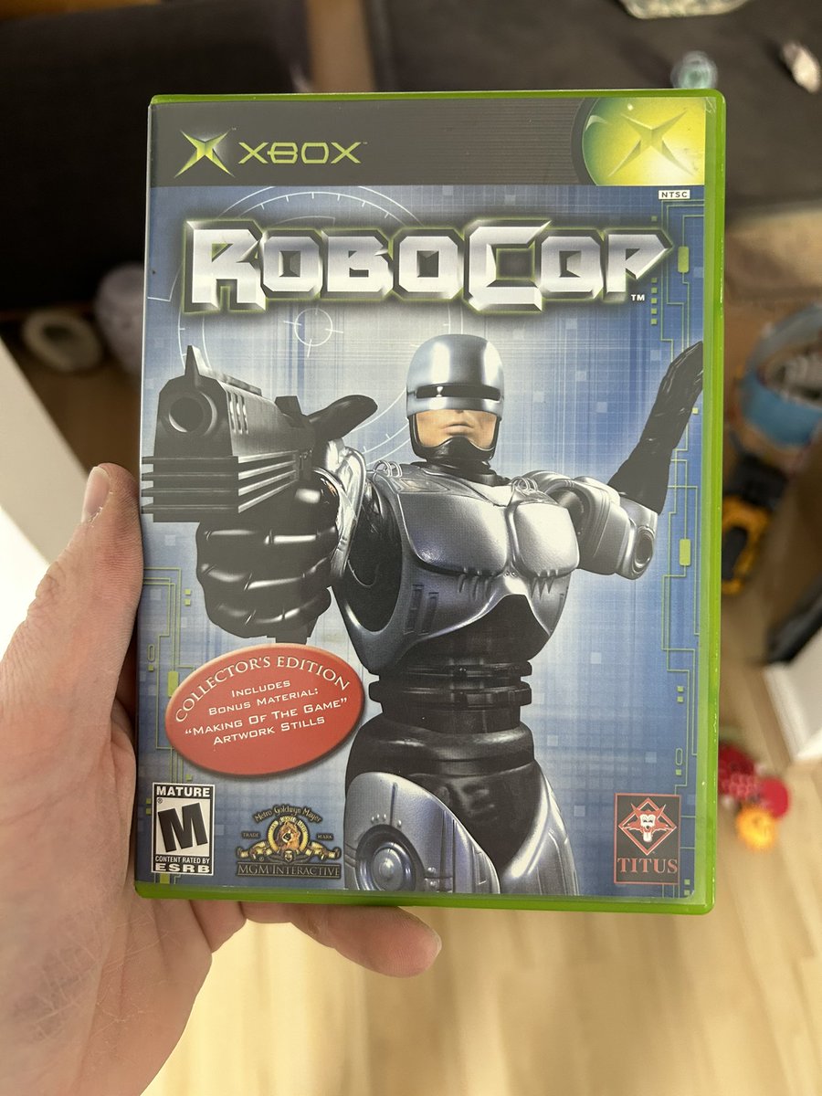 Just got my review copy for the new Robocop game. Can’t wait to check this one out!