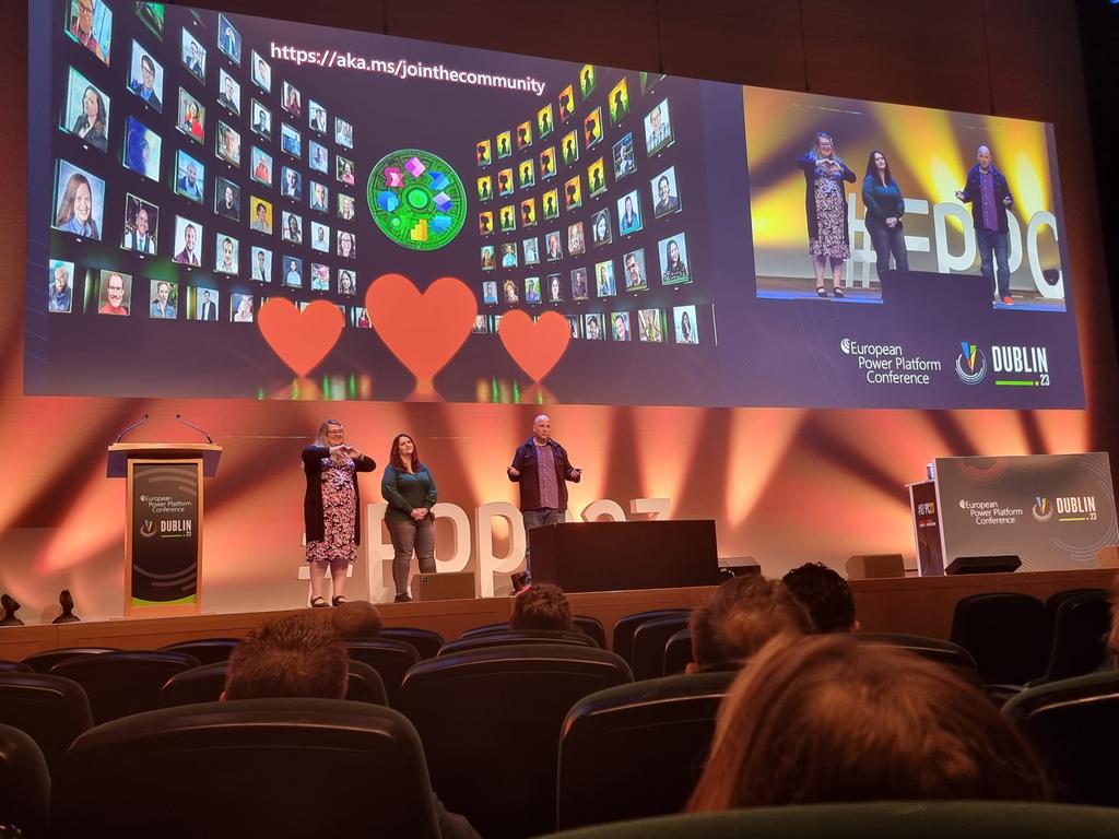 Beautiful close out keynote session by <a href="/heddanewman/">Hedda Newman</a> <a href="/aprildunnam/">April Dunnam 🥑| Content Creator | #PowerAddict</a> and <a href="/DavidWarnerII/">David Warner II</a> 

#EPPC23
