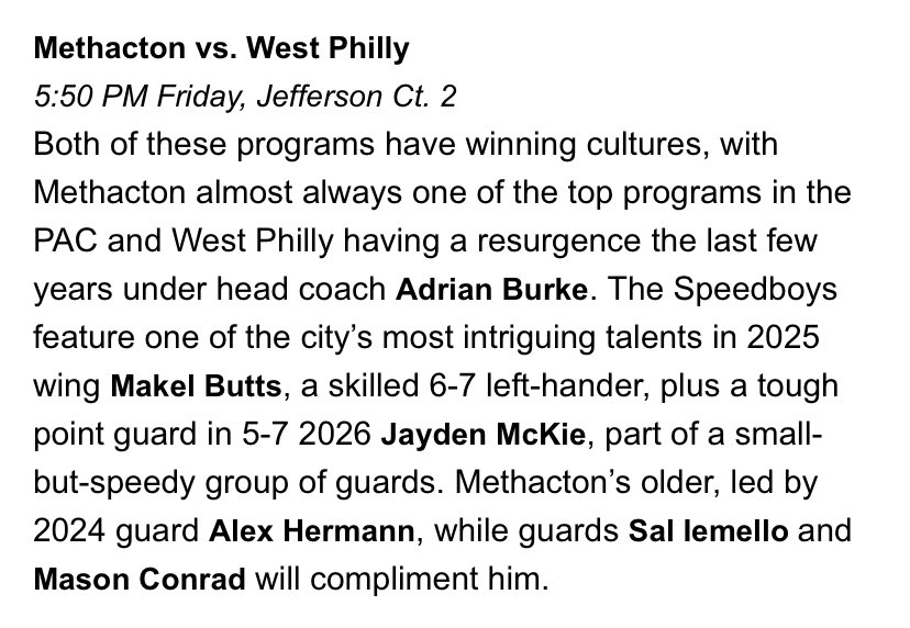 Pro Skills Philadelphia (@psbphilly) on Twitter photo 🚨COACHES🚨
Headed to Philly Live 2 this weekend?
Check out some our guys who are highlighted in some marquee matchups according to <a href="/hooplove215/">CityofBasketballLove</a>
‘24 Kyle Shawaluk
‘25 Jakob Harken
‘24 Vaughan Martin
‘24 Bryan Dorneman
‘25 Robbie Sukaly
‘24 Colin Treude
‘25 Sal Lemmelo 🚨COACHES🚨
Headed to Philly Live 2 this weekend?
Check out some our guys who are highlighted in some marquee matchups according to <a href="/hooplove215/">CityofBasketballLove</a>
‘24 Kyle Shawaluk
‘25 Jakob Harken
‘24 Vaughan Martin
‘24 Bryan Dorneman
‘25 Robbie Sukaly
‘24 Colin Treude
‘25 Sal Lemmelo