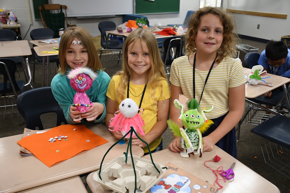 bps271's tweet photo. More than 60 students wrapped up their weeklong Camp Invention experience on Friday. It’s a fun and educational summer STEM camp hosted by National Inventors Hall of Fame. Students worked on projects and learned about aerodynamics, propulsion, physics and green energy! #bpssummer https://t.co/0H9EwT0pym