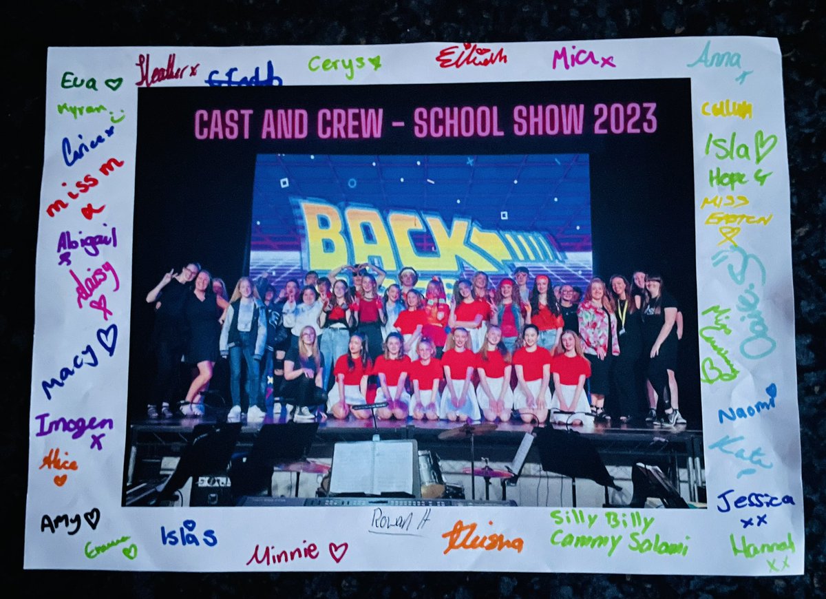 Absolutely IN AWE of every single one of our <a href="/Boness_Academy/">Bo'ness Academy</a> “Back to the 80s” team!!! 

You absolutely blew me away tonight and I’m so grateful to every single one of you that this gets to be my Bo’ness memory! 
This one is definitely getting framed! 😍 
Couldn’t be prouder! ❤️