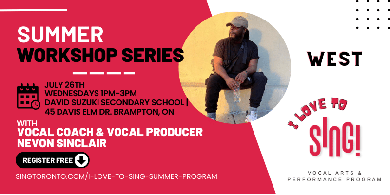 torontovocalartsfest (@singtoronto) on Twitter photo Nevon Sinclair is a Canadian Vocal Coach, Vocal Producer, Songwriter & Vocalist who has arranged & written for several groups & artists, including Grammy award winning Daniel Cesar. Join him 7/26 at <a href="/DavidSuzukiSS/">David Suzuki Secondary School</a> for a FREE #YouthWorkshop
eventbrite.ca/e/i-love-to-si… Nevon Sinclair is a Canadian Vocal Coach, Vocal Producer, Songwriter & Vocalist who has arranged & written for several groups & artists, including Grammy award winning Daniel Cesar. Join him 7/26 at <a href="/DavidSuzukiSS/">David Suzuki Secondary School</a> for a FREE #YouthWorkshop
eventbrite.ca/e/i-love-to-si…