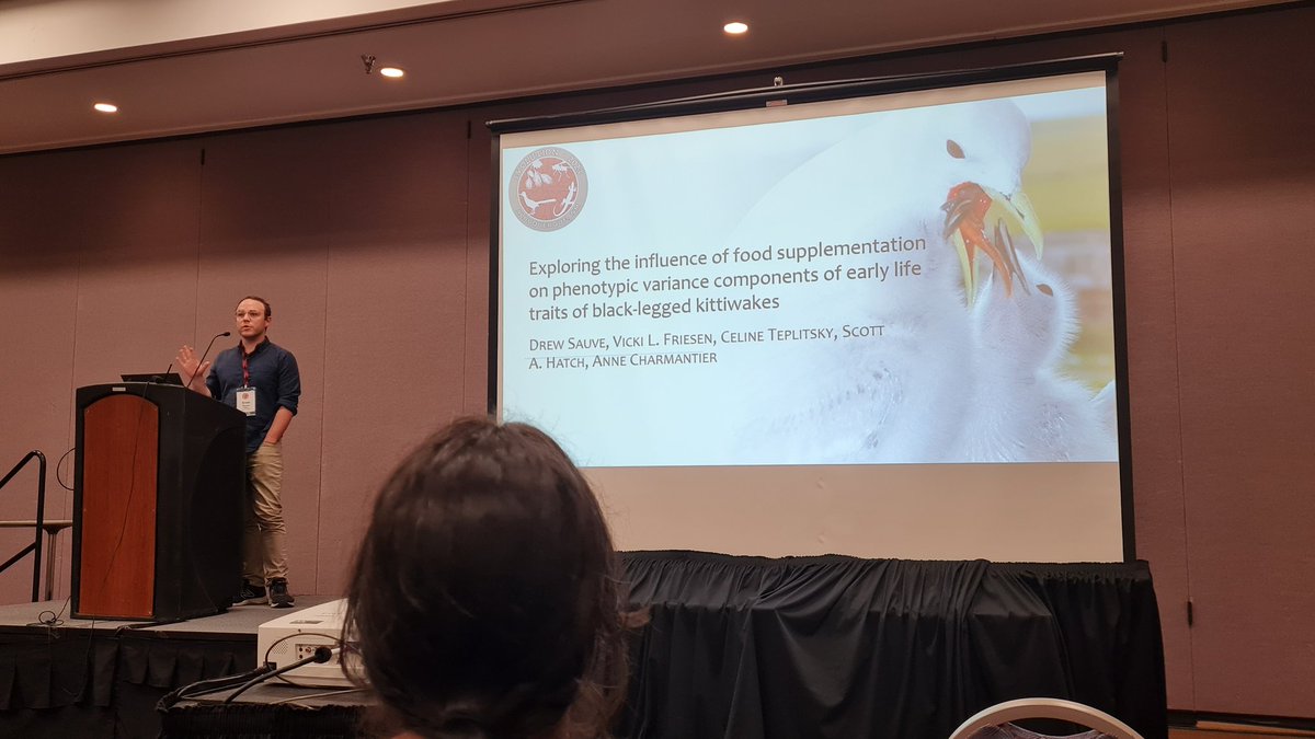 A great talk @sauve_drew ! People attending #Evol2023 please come forward if you want to discuss Drew's results - any input welcome!