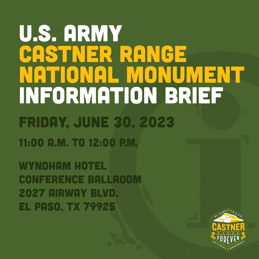 Castner Range National Monument tweet media