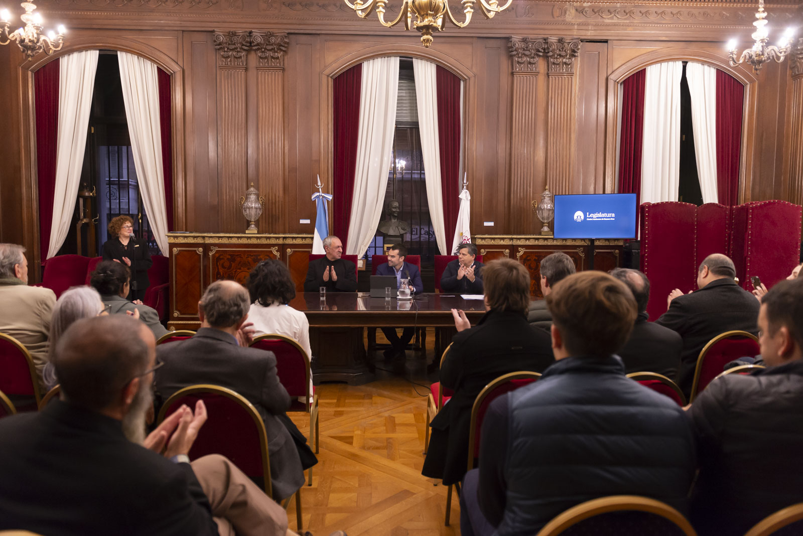 Acto de entrega del galardón