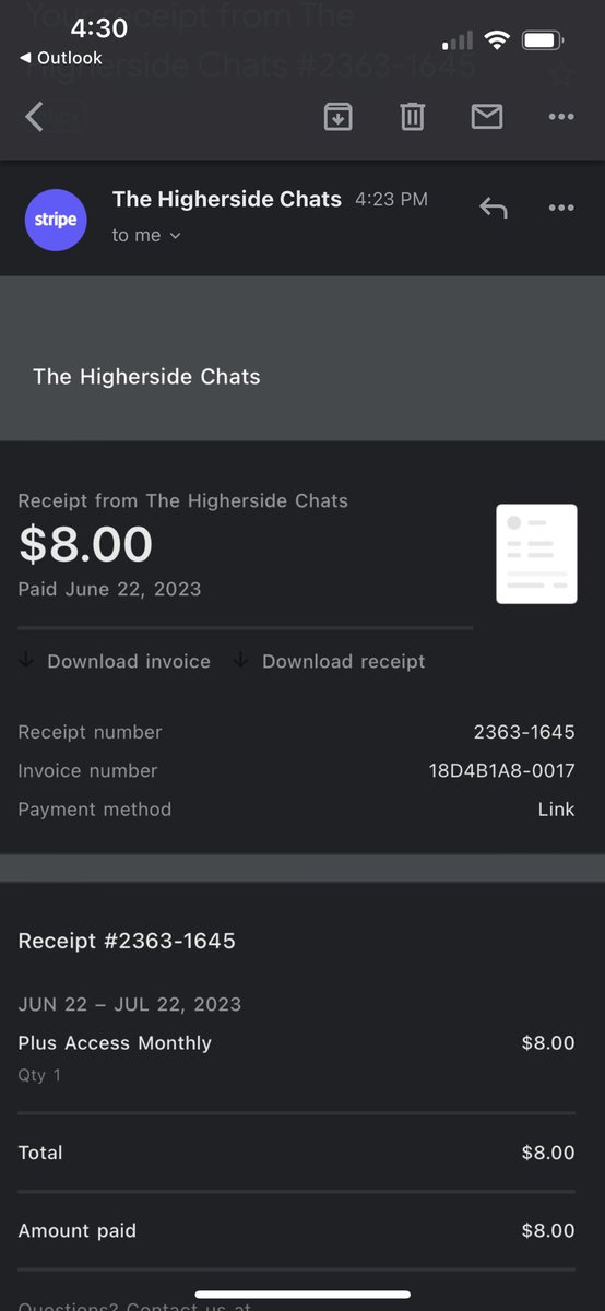 @HighersideChats 

Happy to pay!

Subscription cost: $8 😏

We need a numerology episode again!

👀 @findgg33 

#GG33 #numerology