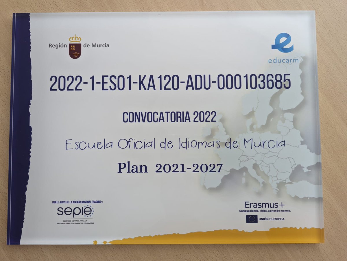 Erasmus+ EOI Murcia tweet media