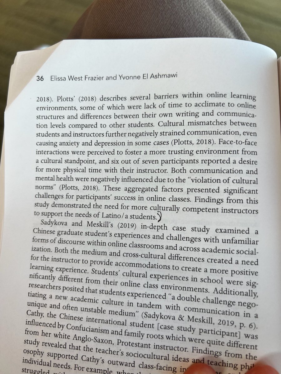 Super excited to be cited in Designing Intersectional Online Education! Great resource!