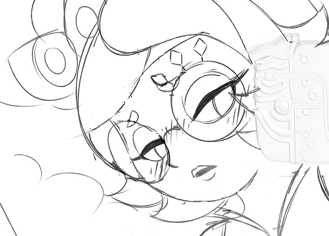 Weeeeell look at this, Cold is drawing something and planning to ACTUALLY finish it xD 
Sigan viendo (?