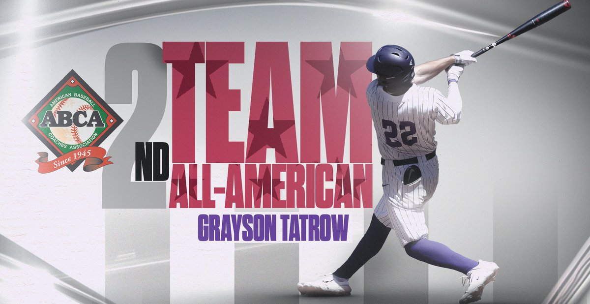 Add it to the list…👀 @gtate__19 receives 2nd Team All-American honors from @ABCA1945! ✅ Rawlings All-Region ✅ Rawlings 3rd Team All-American ✅ ABCA 2nd Team All-American
