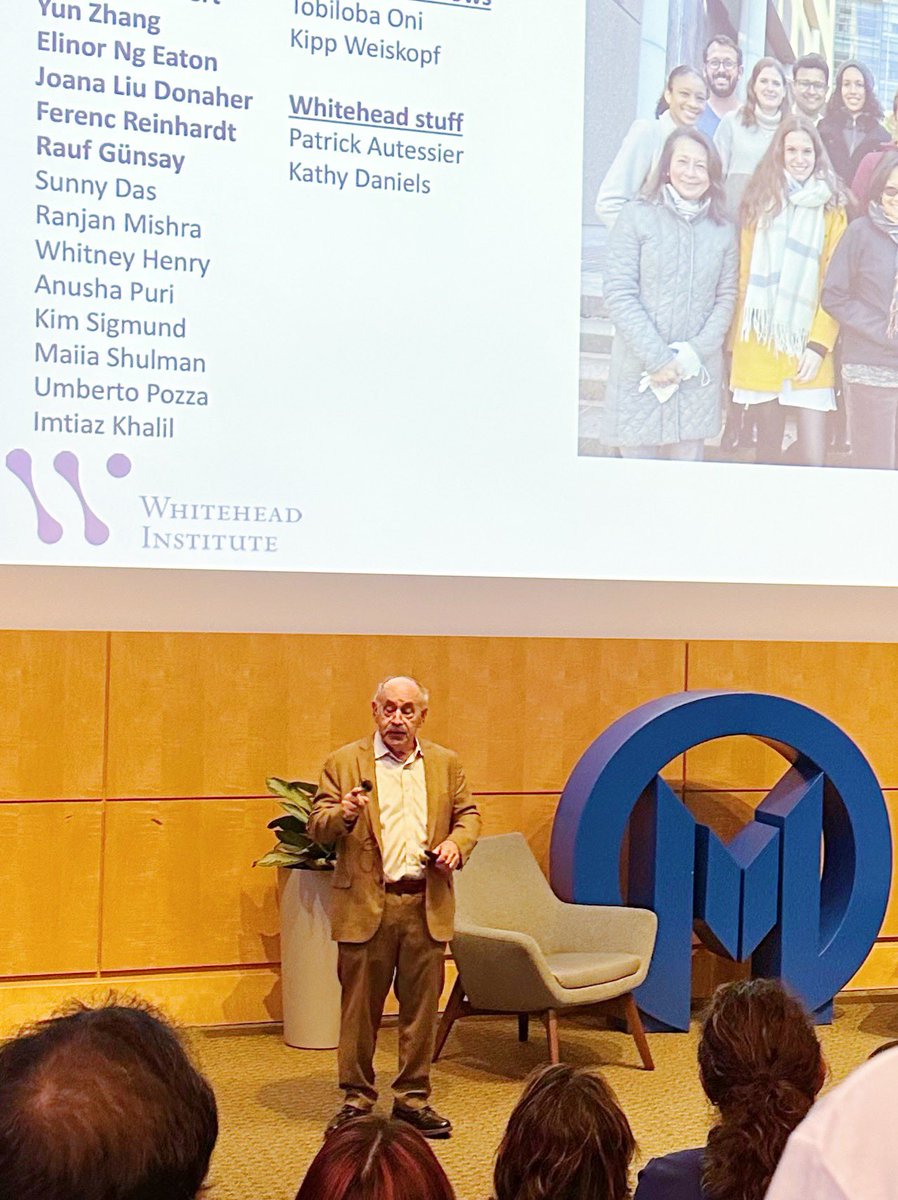 Such a privilege to listen to Dr. Robert Weinberg’s keynote address at the 2023 Distinguished Lecturer Symposium today! @MoffittNews @CancerBiol_PhD #hallmarksofcancer #emt #dormancy