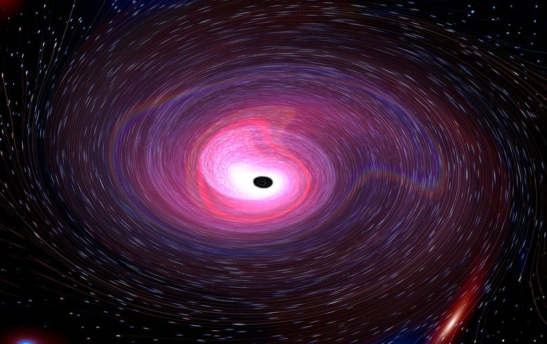MeridianCAW's tweet photo. #SpaceampPhysics #Astrophysics Black Holes Evaporate--Now Physicists Think Everything Else Does, Too: Physicists knew black holes eventually disappear particle by particle. Now they think everything else does, too https://t.co/WUabfeklns https://t.co/gysWg2YLSh