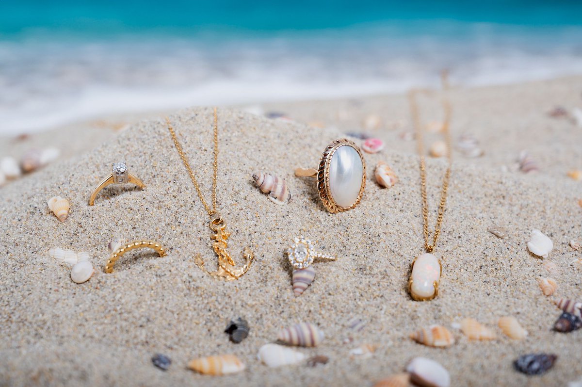 Ready to shine this summer? ✨ Explore our Beach Treasures Collection and elevate your style game with jewelry that exudes beach vibes wherever you go. 🏖️ Don't miss out on the perfect piece to complete your summer look! #BeachTreasures #JewelryTrends #SummerStyle #Summervibes