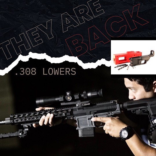 Yes. We have 308s ready to ship! polymer80.com/arreceivers