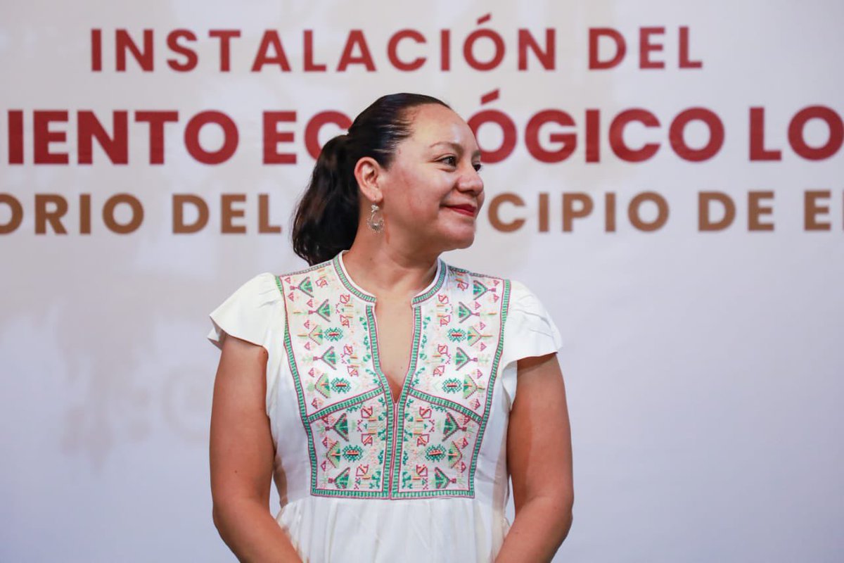 María Luisa Albores González tweet media